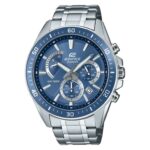 Casio Edifice EFR-552D-2AVUEF Mens Blue Dial Stainless Steel Bracelet Watch