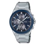 Casio Edifice Mens EFS-S650D-2AEF Ceramic Blue Dial Silver-Tone Bracelet Solar Watch