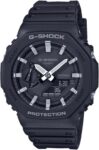 Casio G-Shock Classic Octagon Series Chronograph Dual Display Black Plastic Strap Watch GA-2100-1AER – Sold by CALCULADOS / FBA