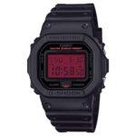Casio G-Shock DW-600BBR-1ER Red Display