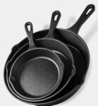 Cast Iron Cookware Set – 3 Pans