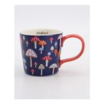 Cath Kidston Blue Mushroom Ceramic Dolly Mug 9x10cm