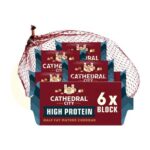 Cathedral City High Protein Half Fat Mature Cheddar Mini Blocks – 6 X 20g