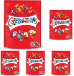 Celebrations Chocolate Sharing Pouch, Chocolate Gift, Ramadan Gifts, 370g (Pack of 5)