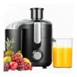 Centrifugal Juicer, Titanium Disc, Dual Speeds, 2.5 Feed Chute, Brush