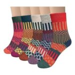 Chalier Finery Wool Thermal Fluffy Ladies Socks – 5 Pairs