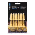 Chef Aid Corn Cob Forks, Stainless Steel, Pack of 12