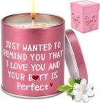 Christmas Funny Gifts for Women Girlfriend,9oz Candles,Secret Santa Gifts