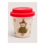 Christmas Patch Bear Babyccino Cup