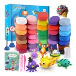 CiaraQ 36 Colors Air Dry Clay Ultra Light No-Toxic