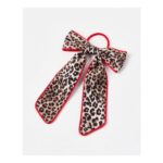 Cilla Animal Print Bow Hair Band