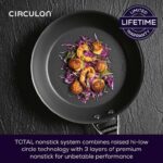Circulon Infinite Non Stick Frying Pan 20cm – Induction Frying Pan with Stainless Steel Handles, Dishwasher Safe – Prime Early Deal