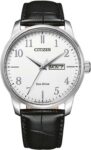 Citizen Eco-Drive Watch with Leather Strap, Model: BM8550-14AC