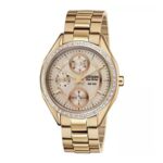 Citizen Ladies Rose Gold Plated Stainless Steel Watch