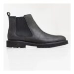 Classic Black Leather Boots