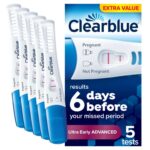 Clearblue Ultra Early Advanced Pregnancy Test, 5