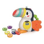 Clementoni Talking Toucan: Interactive Toy with Lights and Sounds
