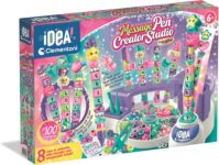 Clementoni The Message Pens Customise Colourful Pens with Beads, Stickers and Letters for Kids 6