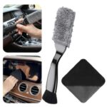 Cobee 2 Set Double Head Brush for Car Clean, Interior Car Cleaning Kit – Sold by Wanxiao / FBA