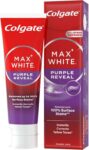 Colgate Max White Purple Reveal Teeth Whitening Toothpaste 75ml