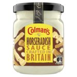 Colmans Horseradish Sauce crafted in Britain perfect condiment with roast beef 136 g 1.19 s&s