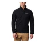 Columbia Ascender Softshell Jacket, Mens Black, X-Large Tall