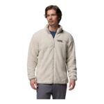 Columbia Mens Rugged Ridge High-Pile Fleece Jacket, Dark Stone, XL