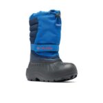 Columbia Powderbug Snowlite Youth Unisex Boots Mountain Blue/Spicy Size 9