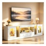 Concho LED TV Stand White 1803250.5cm