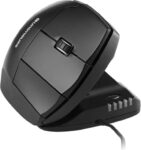 Contour Unimouse Ergonomic Vertical Mouse Adjustable 35 -70 Tilt Angle, 6 Programmable Buttons for Productivity