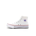 Converse Chuck Taylor All Star EVA Canvas Platform White/Garnet/Navy UK7