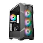 Cooler Master TD500 MAX Mid Tower TG Glass Case inc 850W GXII PSU 360mm AIO Cooler ARGB