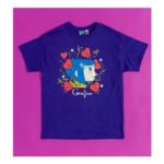 Coraline Flower Garden Cobalt Blue T-Shirt