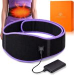 Cordless Heat Pads for Back Pain Relief & Period Pain, Heated Waist Belt
