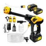 Cordless Pressure Washer 1450 PSI with 6-in-1 Nozzle