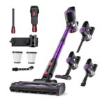 Cordless Stick Vacuum, 45KPa, 45-Min Runtime, 6-in-1