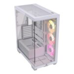 Corsair iCUE LINK 3500X RGB Tempered Glass ATX Case, White