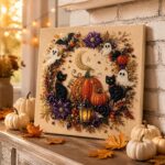 Cosiesnest Halloween Ghost Pearl Diamond Art DIY Kit (Ghost-2)