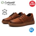 Cotswold Mens Leather Loafer Waterproof Sapperton Signature Shoes w/code free postage