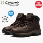 Cotswold Waterproof Womens Winstone Leather Walking Hiking Boots with code