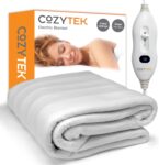 Cozytek Single Electric Blanket, 3 Heat Settings, Machine Washable