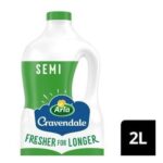 Cravendale Filtered Fresh Semi Skimmed Milk 2L Fresher for Longer