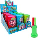 Crazy Candy Factory Push Up Duo Lollipop, Fruit Flavour, 24 g (Pack of 12)