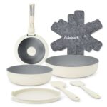 Cuisinart ClickSmart Ceramic Non-Stick Detachable Handle Cookware Set – Early Prime Deal