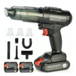 Cutigic Cordless Car Vacuum, 30000Pa, Dual Battery, 20min Runtime