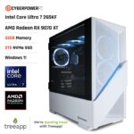 CyberPowerPC Luxe Gaming PC ( AMD Radeon RX9070XT / Core Ultra 265KF / 32GB / 2TB / Z890 / Liquid Cooling )CyberPowerPCUK/FBA