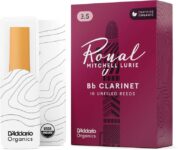 DAddario Mitchell Lurie Organic Bb Clarinet Reeds Strength 3.5, 10-Pack (£19.90 / £18.90 max S&S)