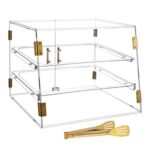 DEAL STACK – 3-Tray Pastry Display Case with Magnetic Door