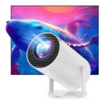 DEAL STACK – Android 14 Mini Projector with Built-in Apps, 4K, 30000 Lux