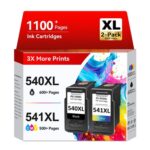 DEAL STACK – IKONK XL 540/541 Ink Cartridges for Canon PIXMA TS5150/5151